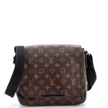 District Messenger Bag Macassar Monogram Canvas PM