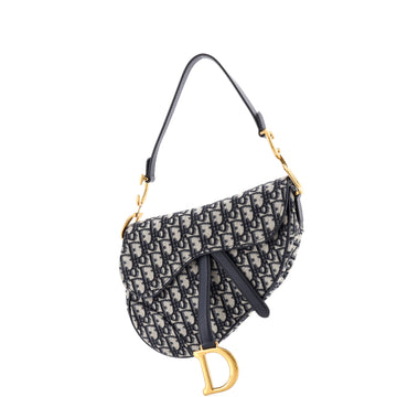 Saddle Handbag Oblique Canvas Medium