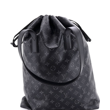 Cabas Light Drawstring Bag Monogram Eclipse Canvas