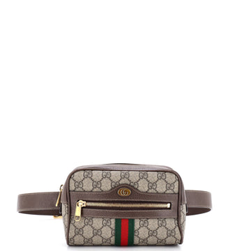 Ophidia Belt Bag GG Coated Canvas Small