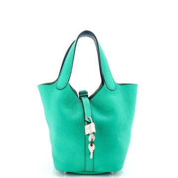 Eclat Picotin Lock Bag Clemence with Swift PM