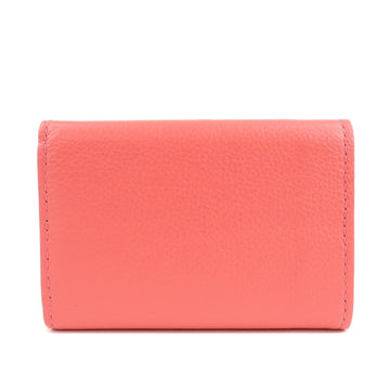 Louis Vuitton Portefeuille Lock Mini Tri-fold Wallet Pink M67858