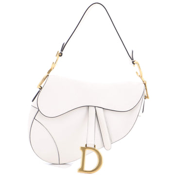 Saddle Handbag Leather Medium