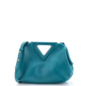 Point Shoulder Bag Leather Small