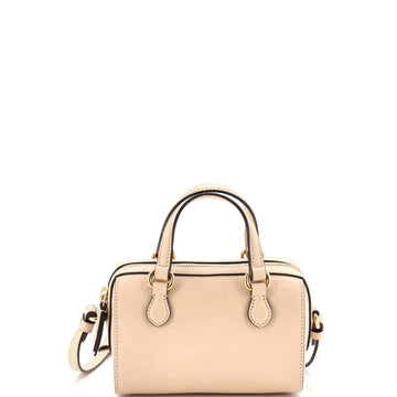 Convertible Top Handle Bag Jumbo GG Embossed Leather Mini