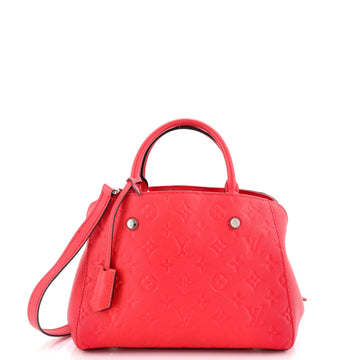 Montaigne Handbag Monogram Empreinte Leather BB