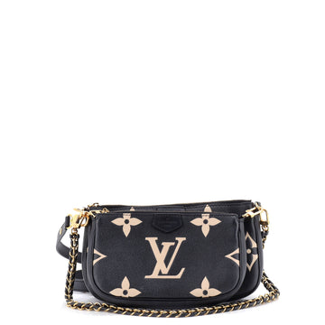 Multi Pochette Accessoires Bicolor Monogram Empreinte Giant