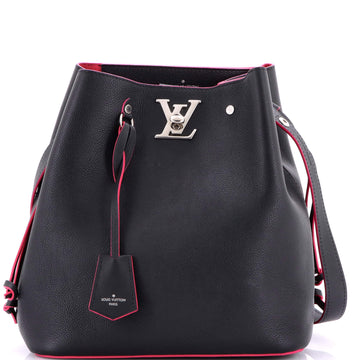 Lockme Bucket Bag Leather