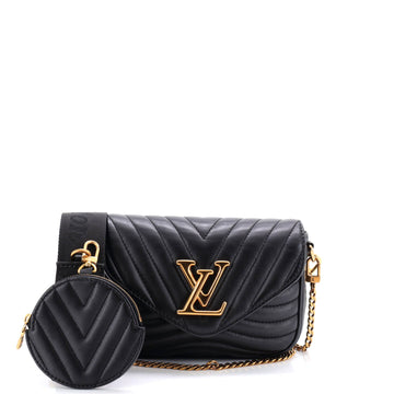 New Wave Multi Pochette Quilted Leather