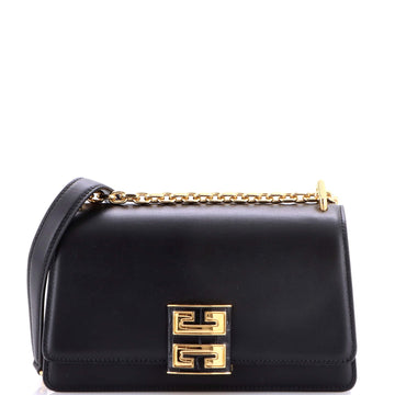 4G Cube Chain Top Handle Bag Leather Small