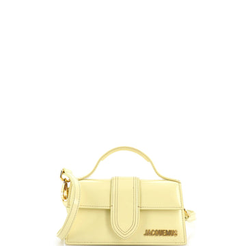 Le Bambino Top Handle Flap Bag Leather