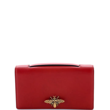 Bee Clutch Leather