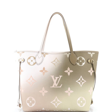 Neverfull NM Tote Spring in the City Monogram Giant Canvas MM