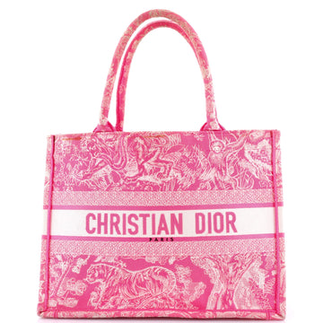 Book Tote Embroidered Canvas Medium