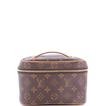 Nice Vanity Case Monogram Canvas Mini