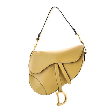 Saddle Handbag Leather Medium