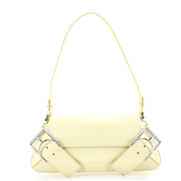 Voyou Shoulder Flap Bag Leather