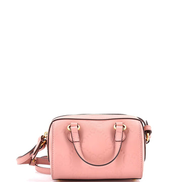 Convertible Boston Bag Jumbo GG Embossed Leather Super Mini