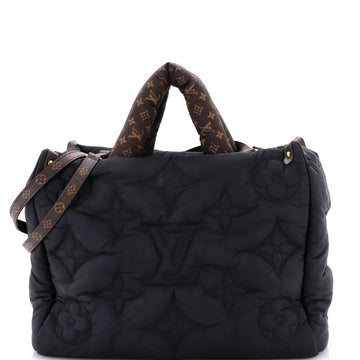 Pillow OnTheGo Tote Monogram Quilted Econyl Nylon MM