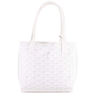Anjou Reversible Tote Coated Canvas Mini