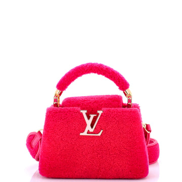 Capucines Bag Shearling Mini