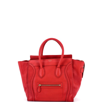 Luggage Bag Grainy Leather Mini