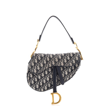 Saddle Handbag Oblique Canvas Medium