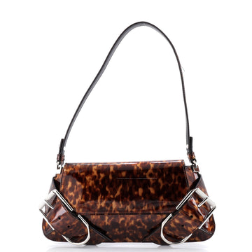 Voyou Shoulder Flap Bag Printed Patent