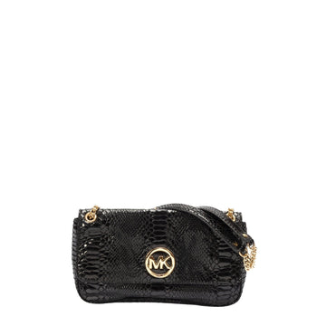 Michael Kors Greenwich Small Crocodile Embossed Leather Crossbody Bag