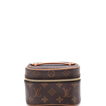 Nice Vanity Case Monogram Canvas Nano