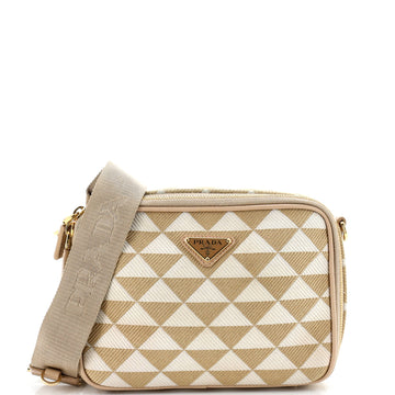Symbole Zip Around Shoulder Bag Jacquard