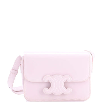 Triomphe Shoulder Bag Smooth Calfskin Teen