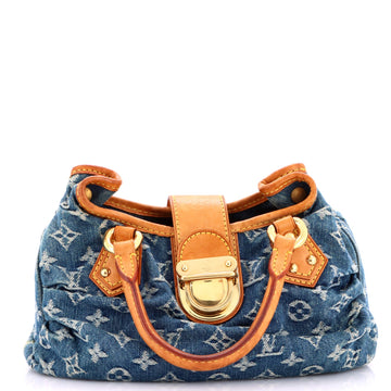 Pleaty Handbag Denim Small