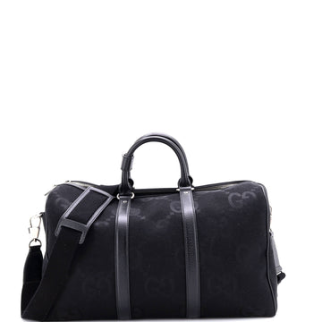 Convertible Duffle Bag Jumbo GG Canvas Small