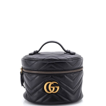 GG Marmont Vanity Backpack Matelasse Leather Mini