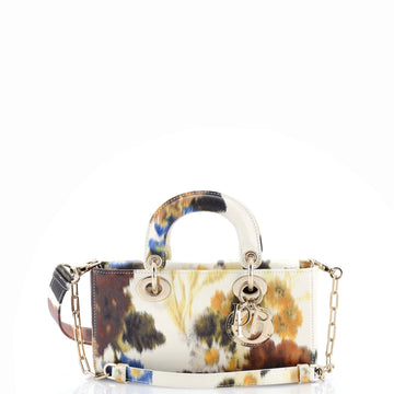 Lady D-Joy Bag Printed Leather Small