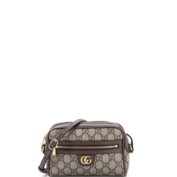 Ophidia Shoulder Bag NM GG Coated Canvas Mini