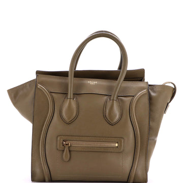 Luggage Bag Grainy Leather Mini