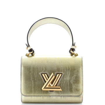 Twist Handbag Gravity Gold Calfskin PM