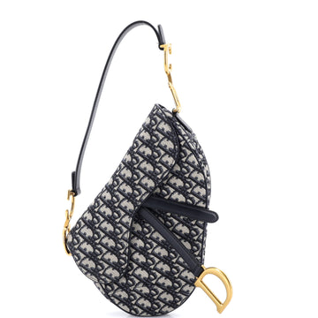Saddle Handbag Oblique Canvas Medium