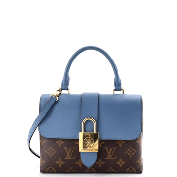 Locky Handbag Monogram Canvas with Leather BB