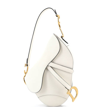 Saddle Handbag Leather Medium