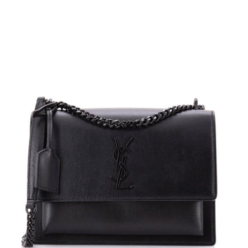 Sunset Crossbody Bag Leather Medium