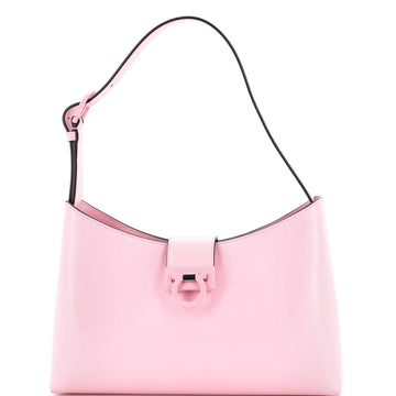 Trifolio Shoulder Bag Leather East West