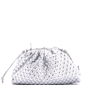 The Pouch Bubble Wrap Textured Leather Mini
