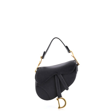 Saddle Handbag Leather Mini