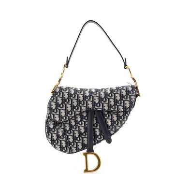 Saddle Handbag Oblique Canvas Medium