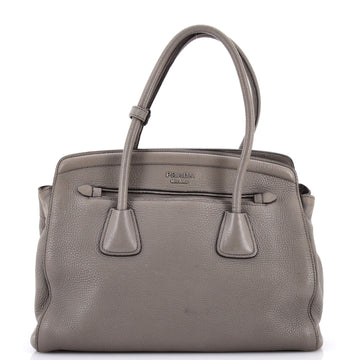 Cuir Frame Convertible Tote Vitello Daino Large
