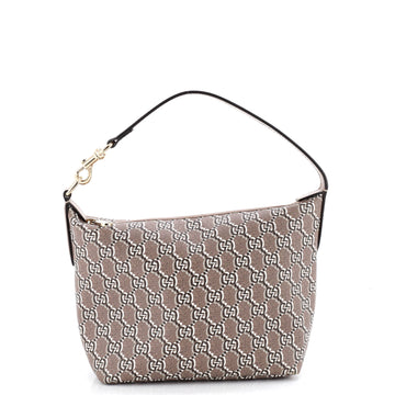 Ophidia Zip Shoulder Bag GG Shadow Coated Canvas Super Mini