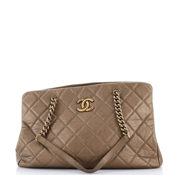 CC Crown Tote Quilted Leather Medium